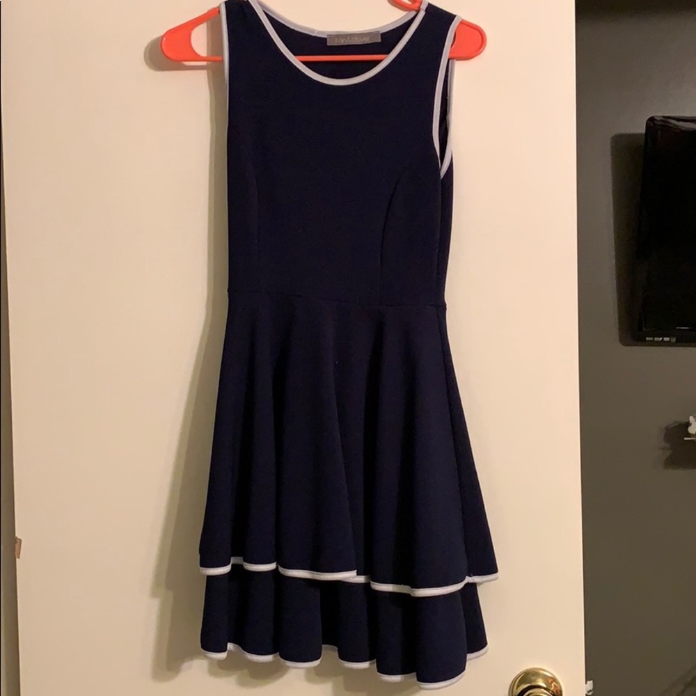 Finn & Clover navy blue dress